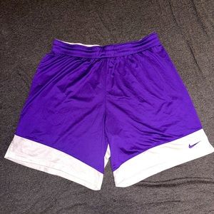 Nike Dri-Fit Trainer Shorts Men’s Size 3XL (Purple/White)